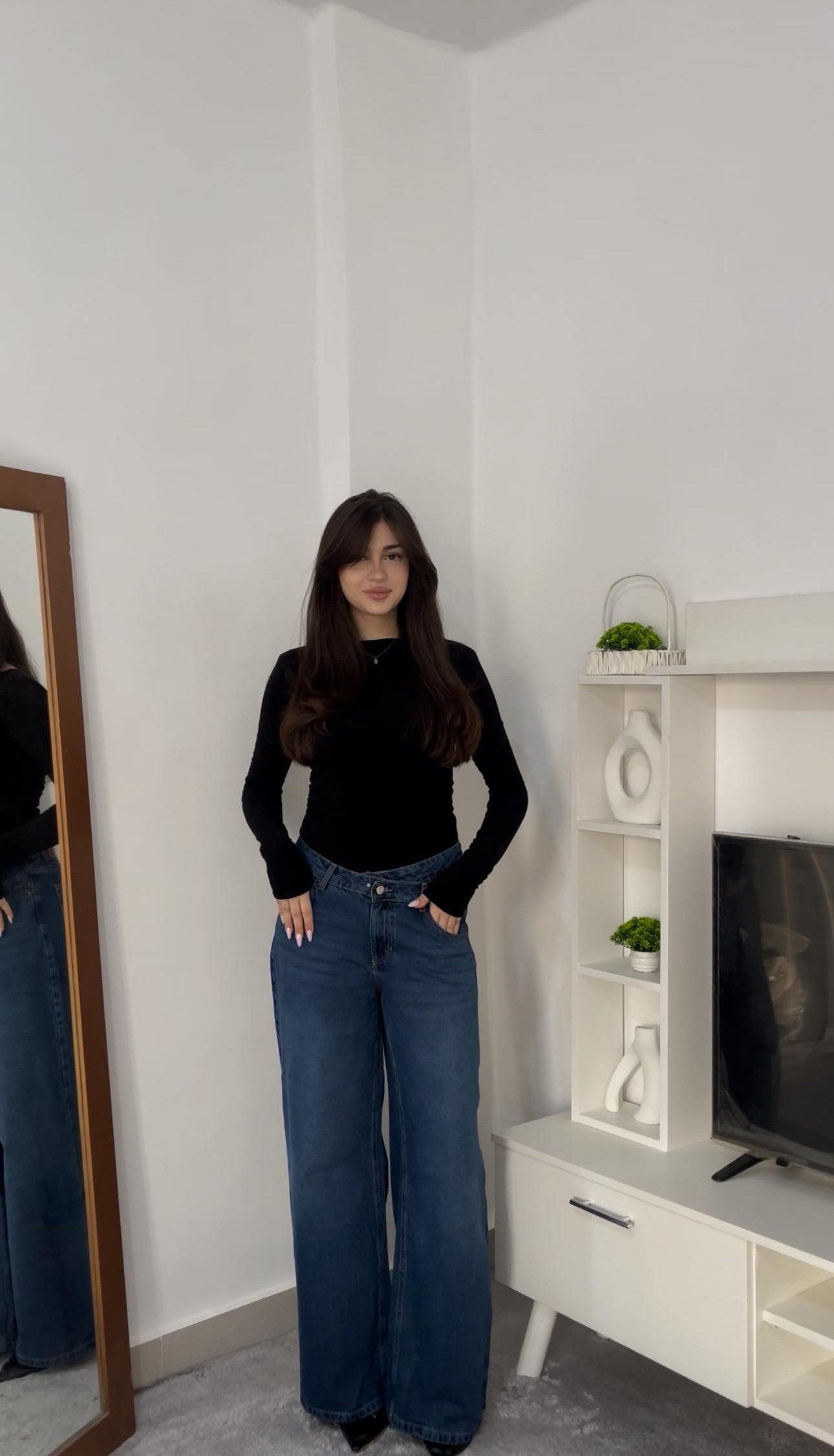 Crossover Waist - Dark Shade