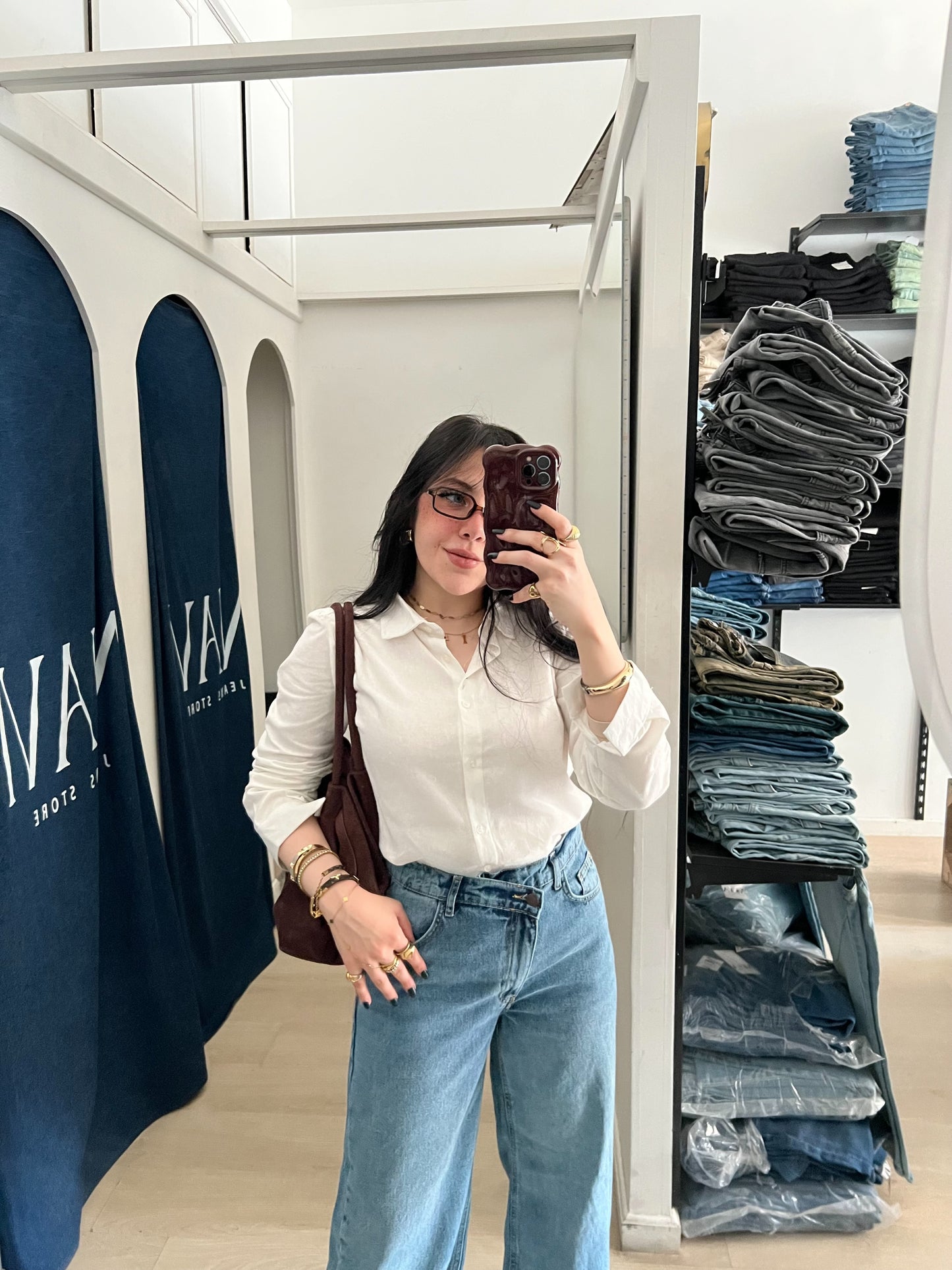 Double Waist Light Acid - Wash