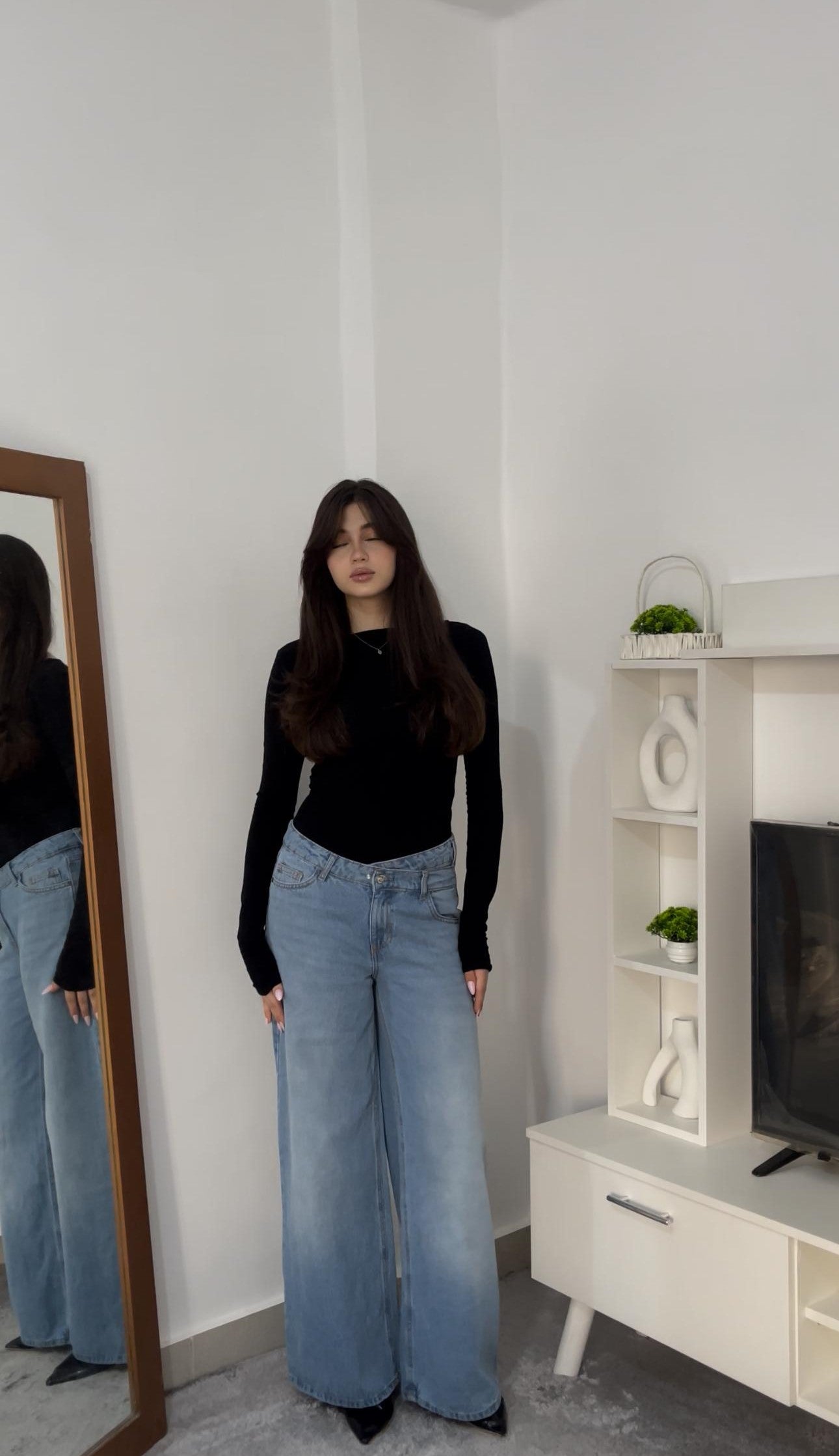 Crossover Waist - Light Shade